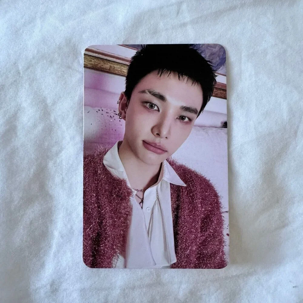 Stray Kids Hyunjin Do It photocard It Version pink